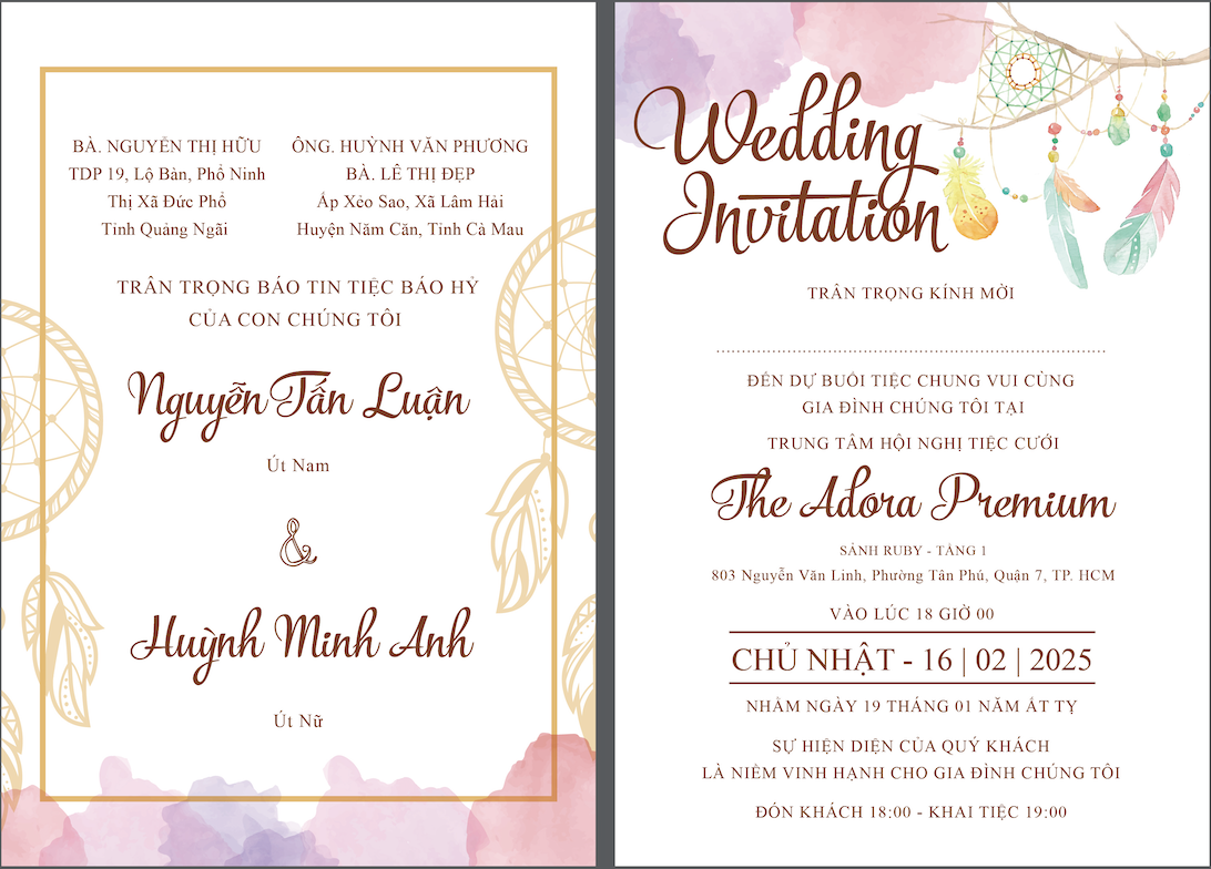 Wedding Invitation